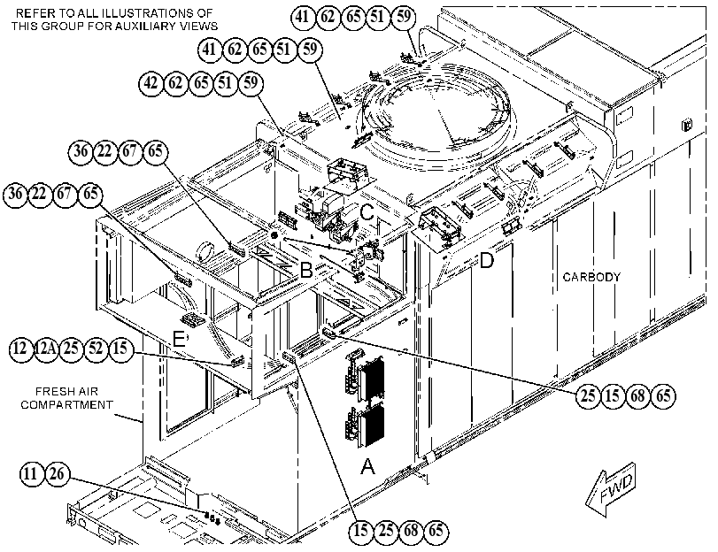 CABLE GP 4925211 CAT