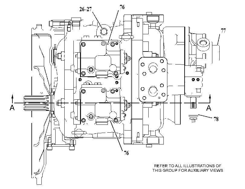 PUMP GP-PISTON & GEAR 4651021 CAT
