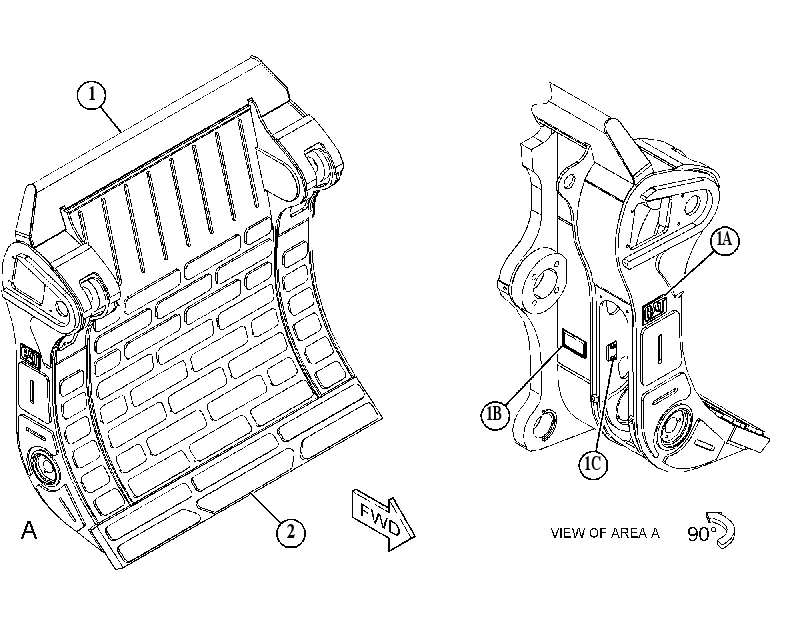 BULLDOZER AS-WEAR 4792135 CAT