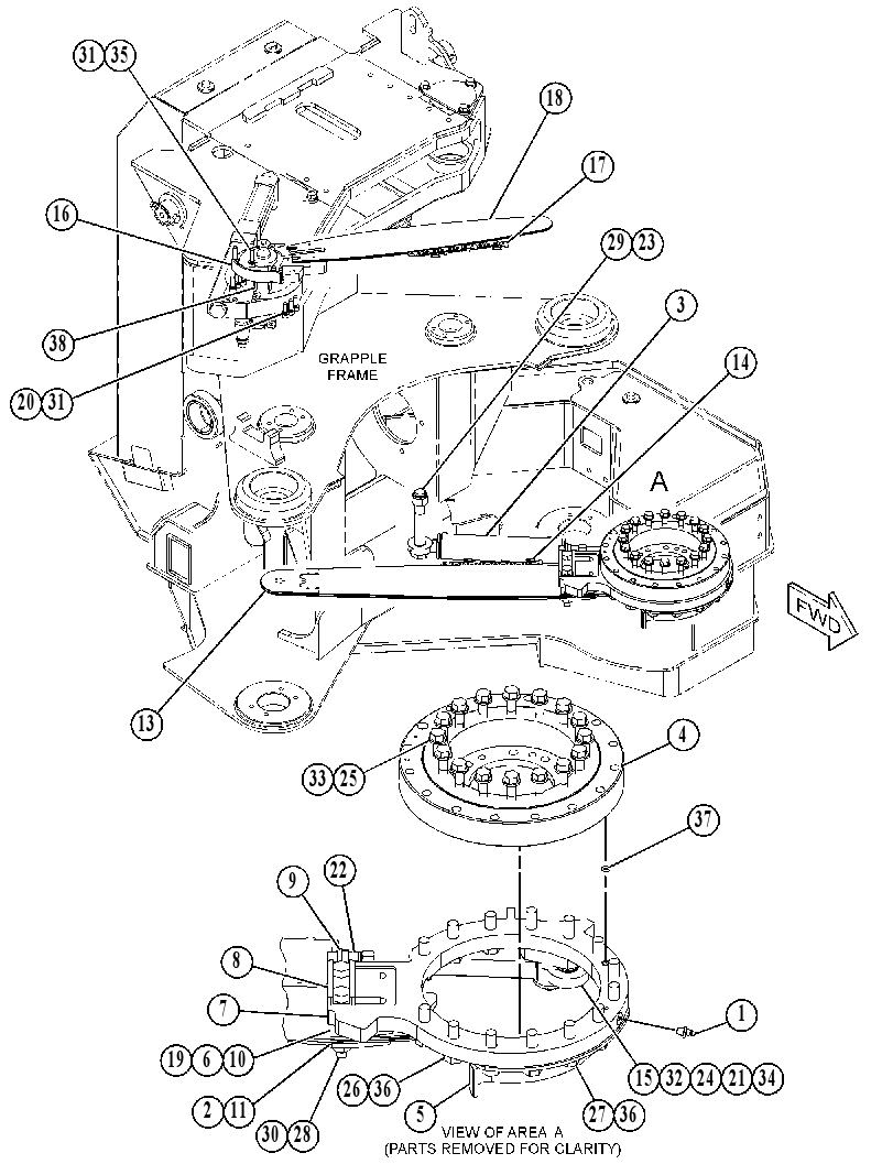 SAW GP-CHAIN 4416008 CAT