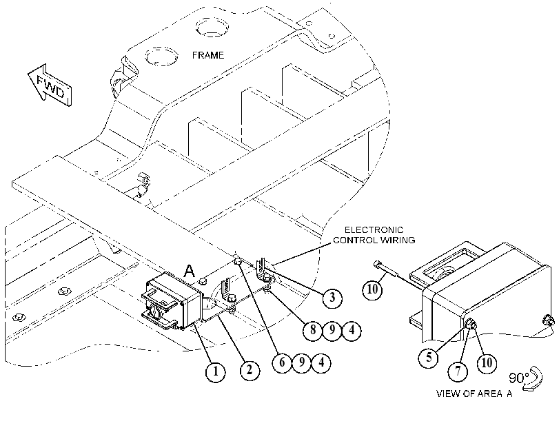 CONTACTOR GP-SHUTOFF 3968182 CAT