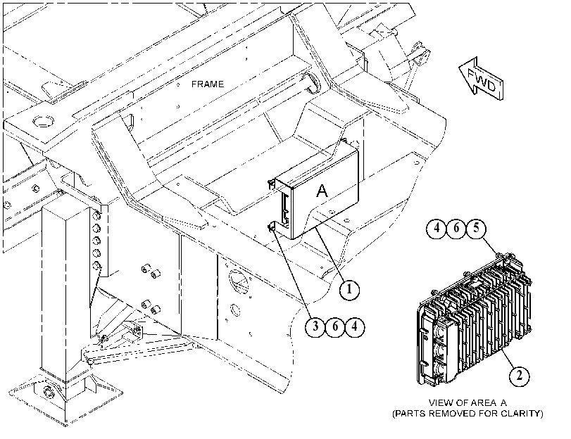 MOUNTING GP-CONVERTER 4205557 CAT