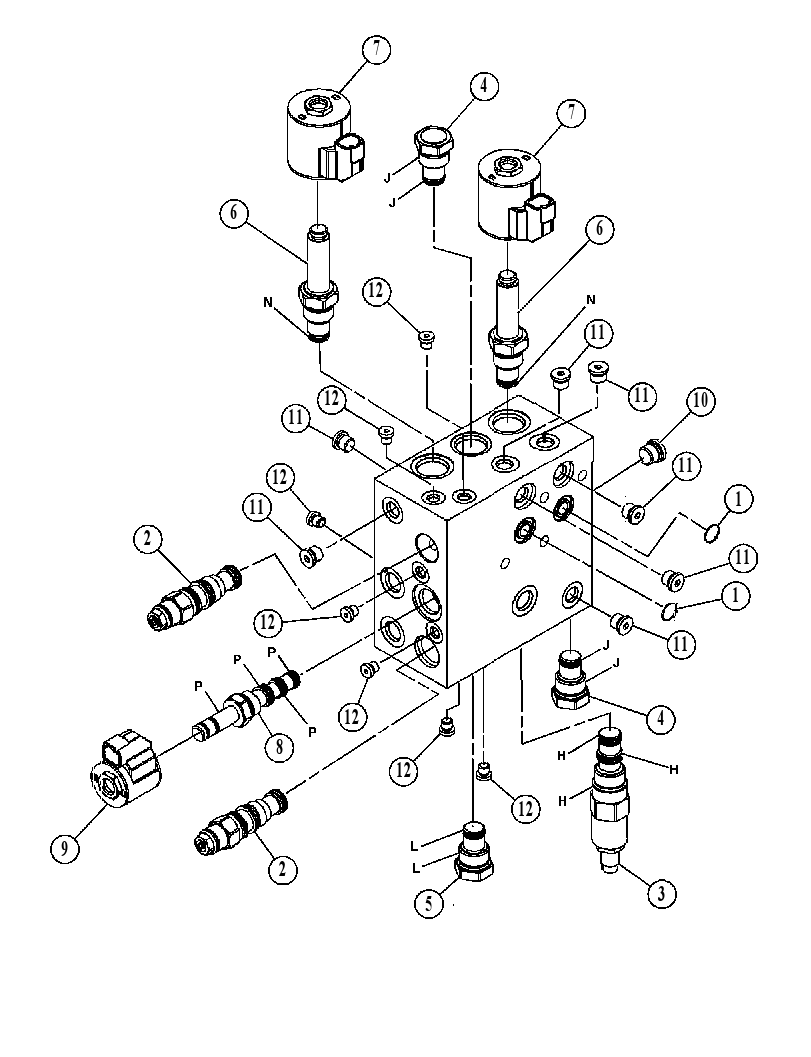 VALVE GP-FRAME LEVELING 4743826 CAT