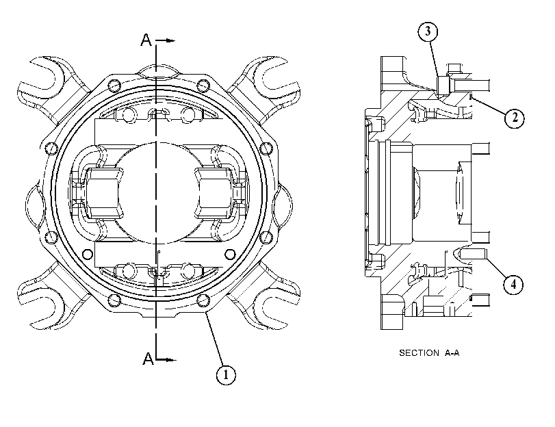 FLANGE GP 5031876 CAT