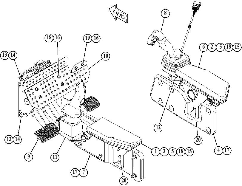 CONTROL GP-OPERATOR 4259758 CAT