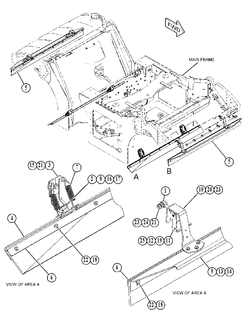 SCRAPER GP-DRUM 4240670 CAT