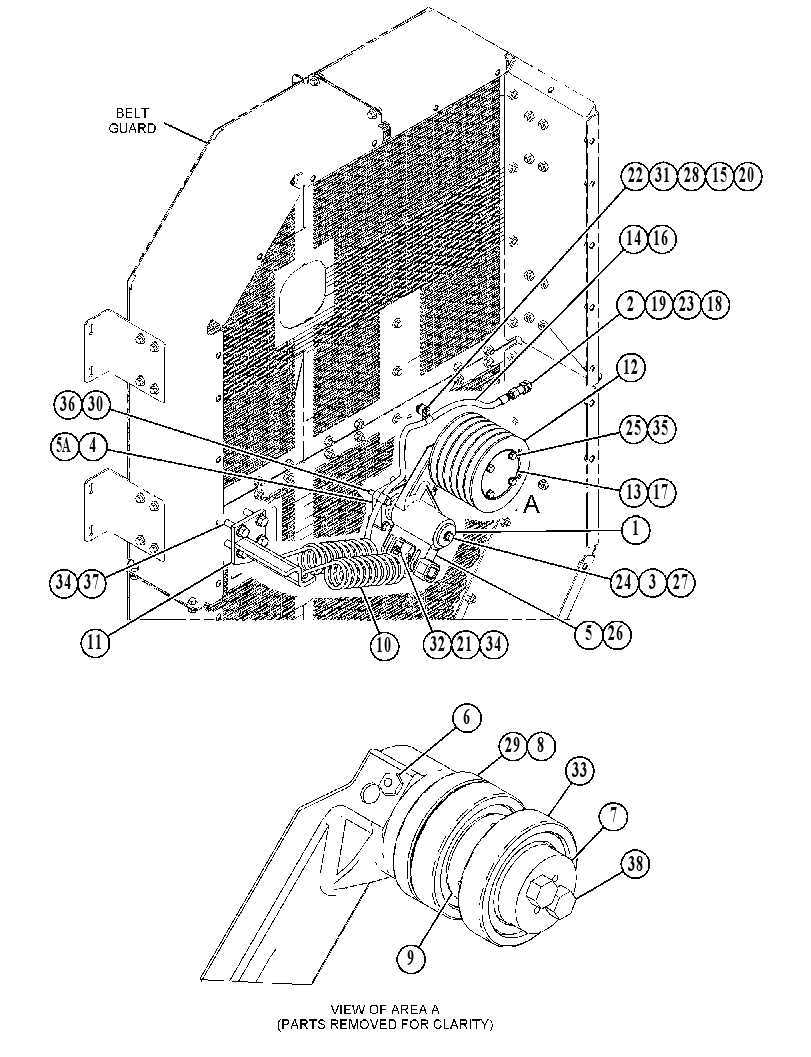 BELT TIGHTENER GP 4946728 CAT