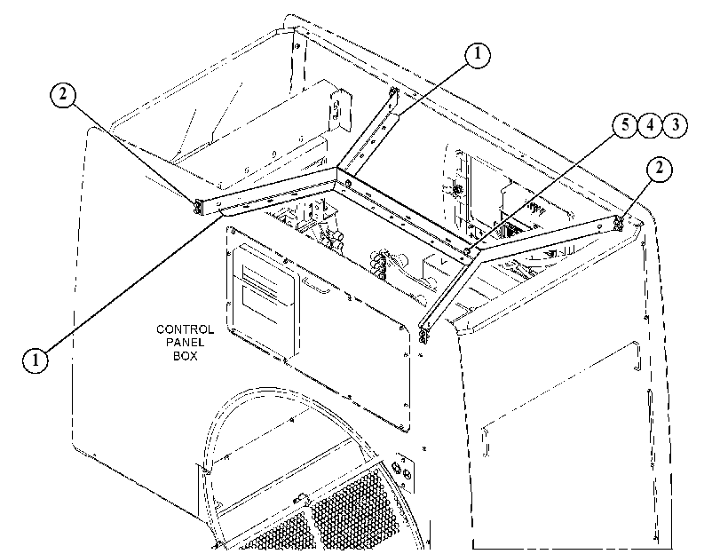 SUPPORT GP-GENERATOR BOX 4788255 CAT