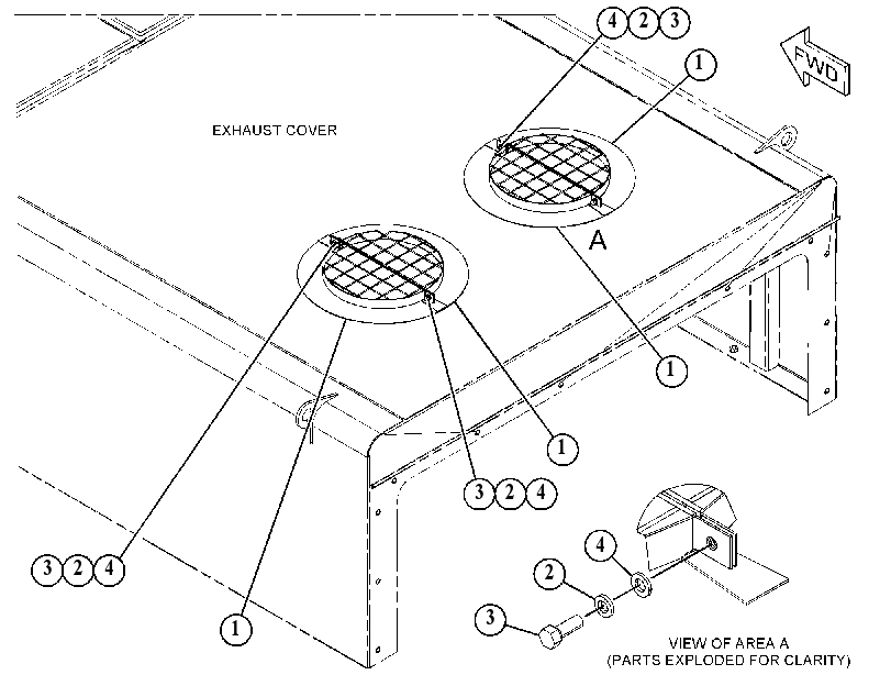 SCREEN GP-EXHAUST 4914839 CAT