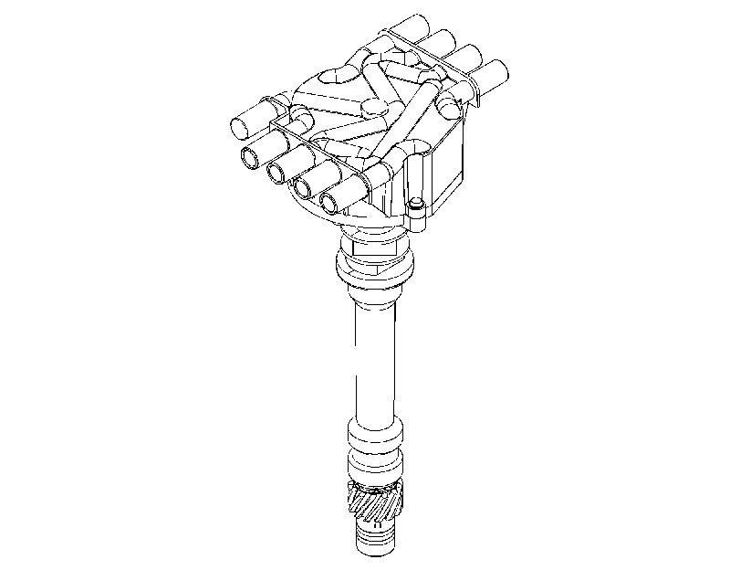 DISTRIBUTOR & COIL GP 5050731 CAT