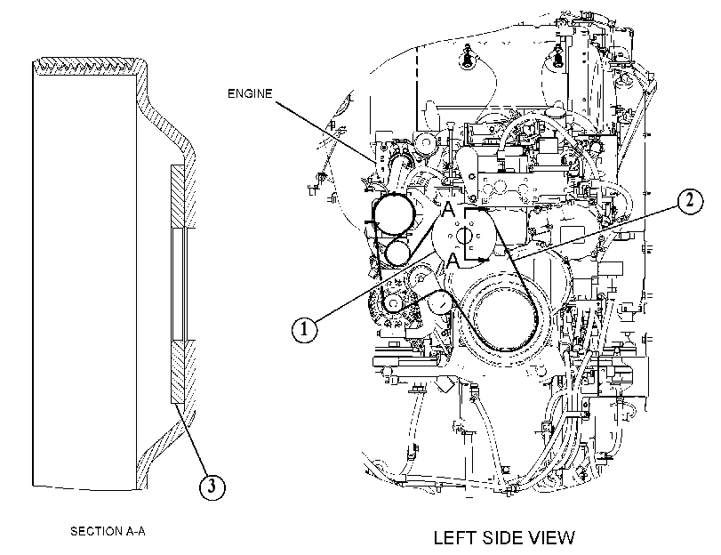 PULLEY GP-FAN 4378611 CAT