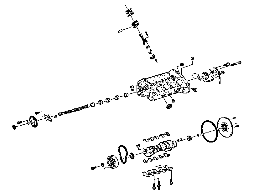 Блок цилиндров 5062854 CAT
