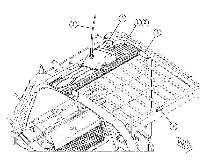 HEADLINER GP-CAB 4953734 CAT