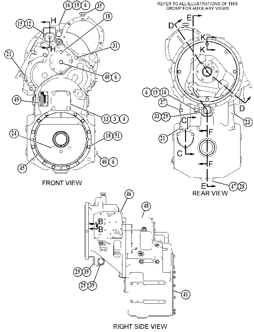 CASE & PARTS GP-TRANSMISSION 2395608 CAT