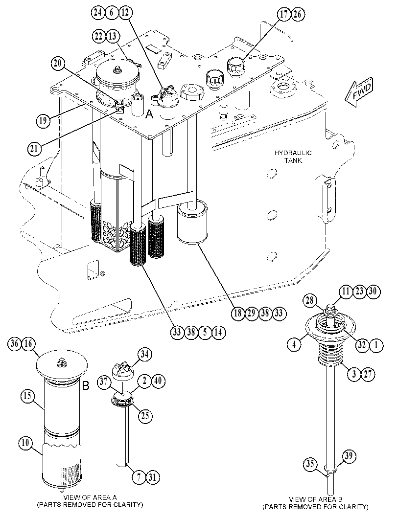 COVER GP-HYDRAULIC TANK 3910743 CAT