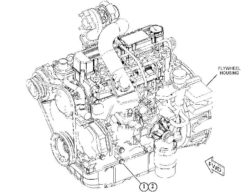 FASTENER GP-ENGINE 2712175 CAT