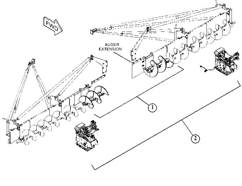 EXTENSION AR-SCREED 4771150 CAT
