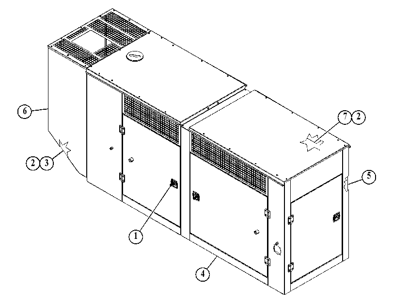 Кожух генератора 5056265 CAT