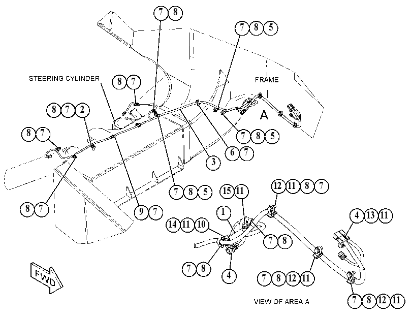 WIRING GP-STEERING 4549228 CAT