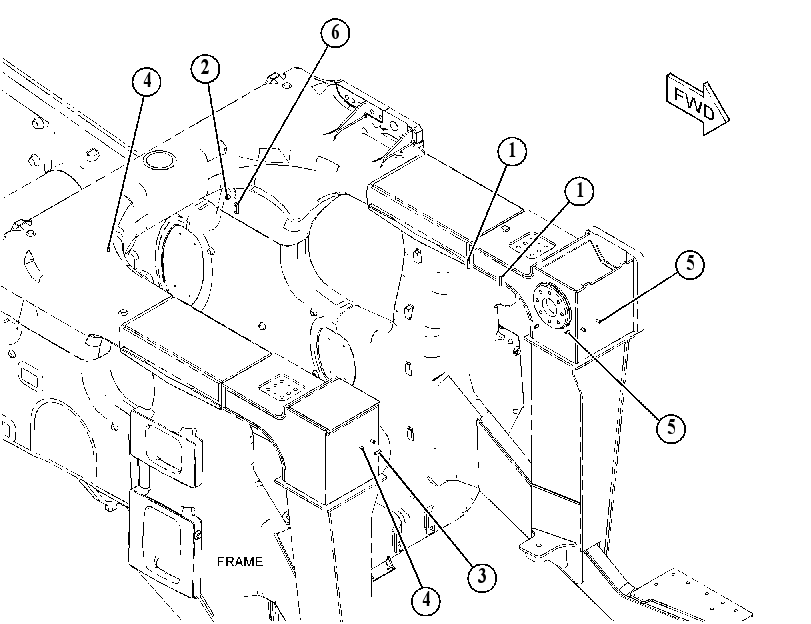 FASTENER GP-HANDRAIL 4659479 CAT