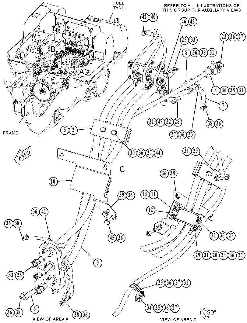 WIRING GP-ELECTRIC DRIVE 3826854 CAT