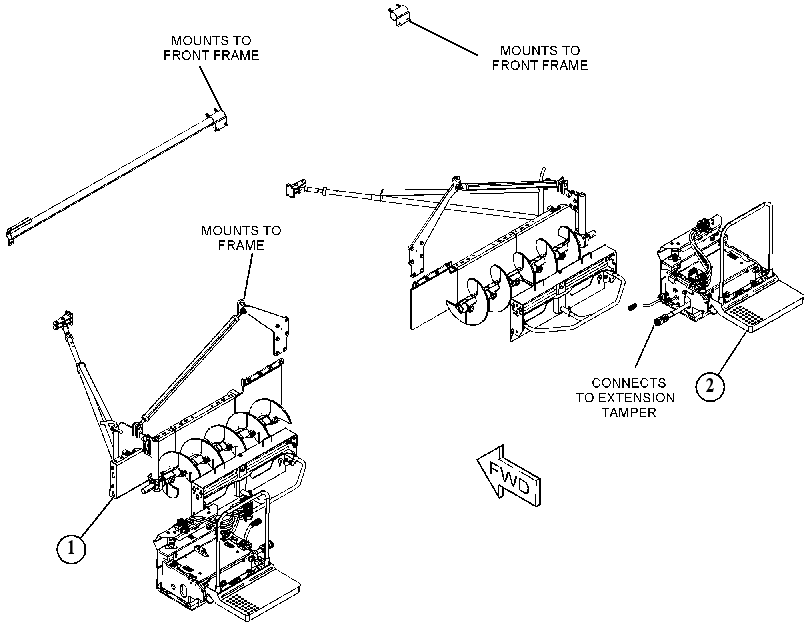 EXTENSION AR-SCREED 4771353 CAT