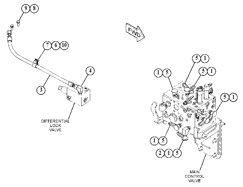 LINES GP-PRESSURE TEST 3642905 CAT
