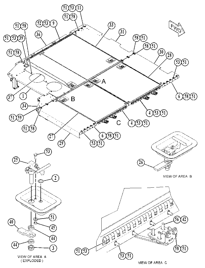 HOOD GP-TRUCK 4627627 CAT