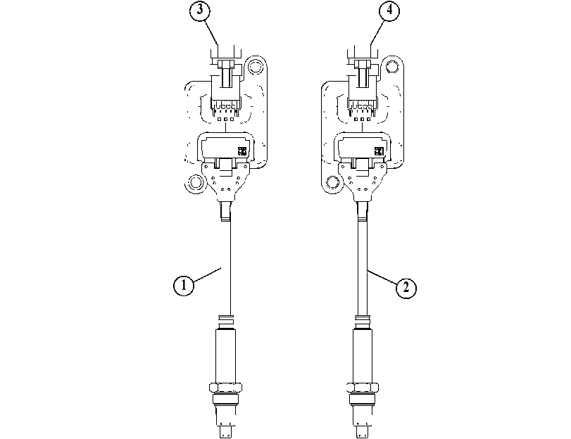 SENSOR GP-NITROGEN OXIDE 3854822 CAT