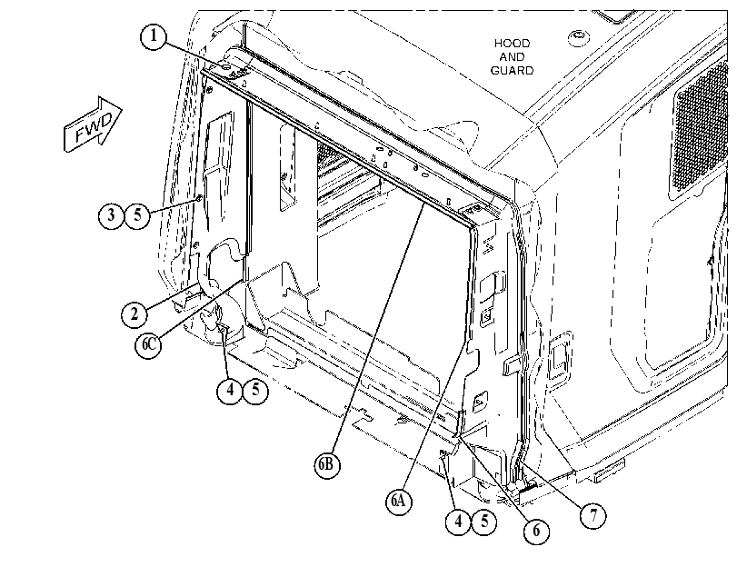 BAFFLE GP 4247194 CAT