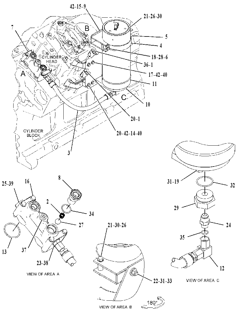 ACCUMULATOR GP-TURBOCHARGER 3942279 CAT