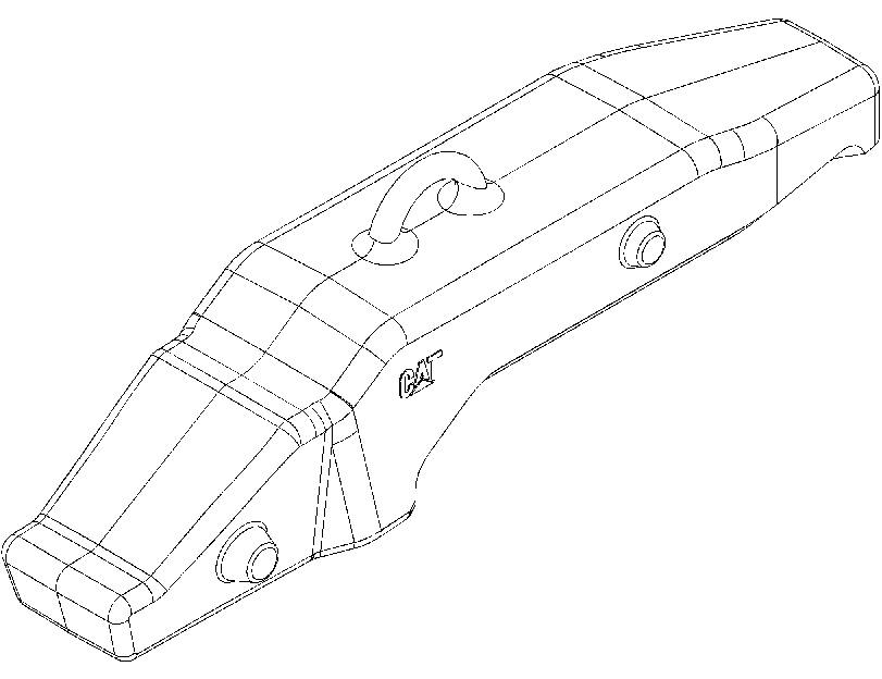 Адаптер коронки 4650460 CAT