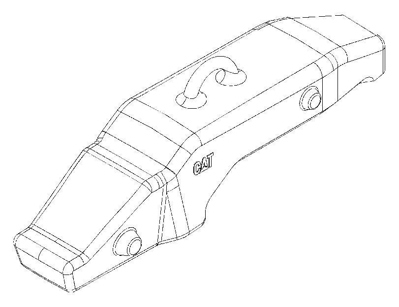 Адаптер коронки 4650461 CAT