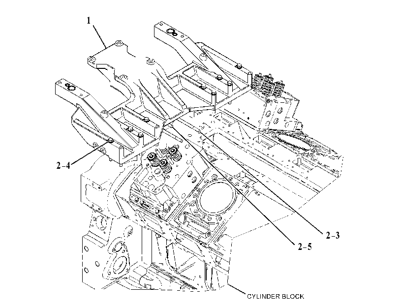 MOUNTING GP-TURBOCHARGER 3814696 CAT