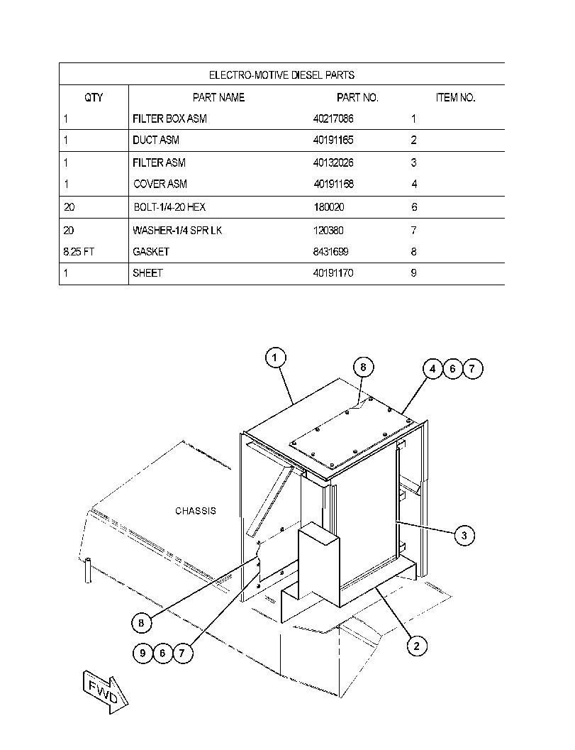 FILTER AS-AIR 4750962 CAT
