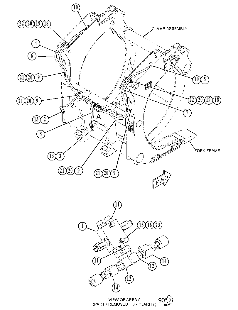 VALVE & LINES GP 4662266 CAT