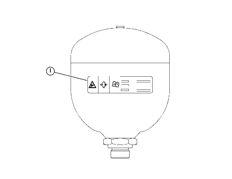 ACCUMULATOR GP-PILOT OIL 3302062 CAT