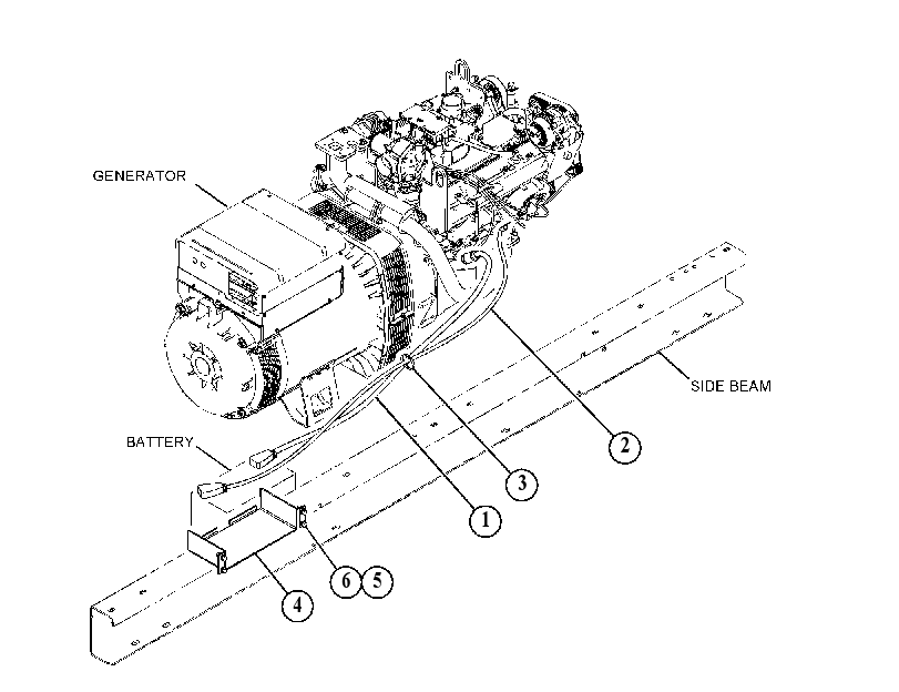 MOUNTING GP-BATTERY 5011314 CAT
