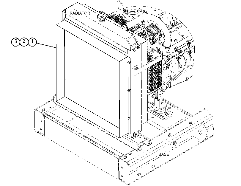 FLANGE & MOUNTING GP 4990223 CAT
