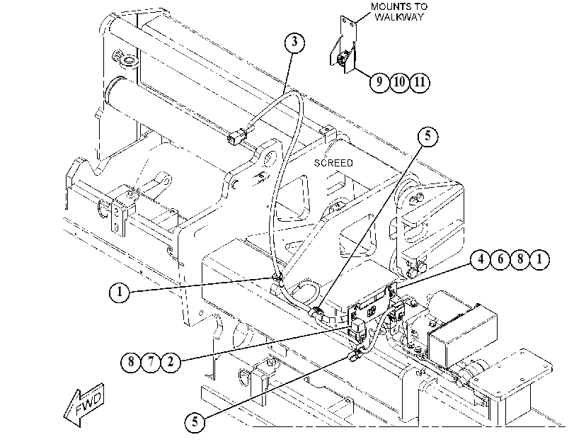 WIRING GP-CROWN 4800610 CAT