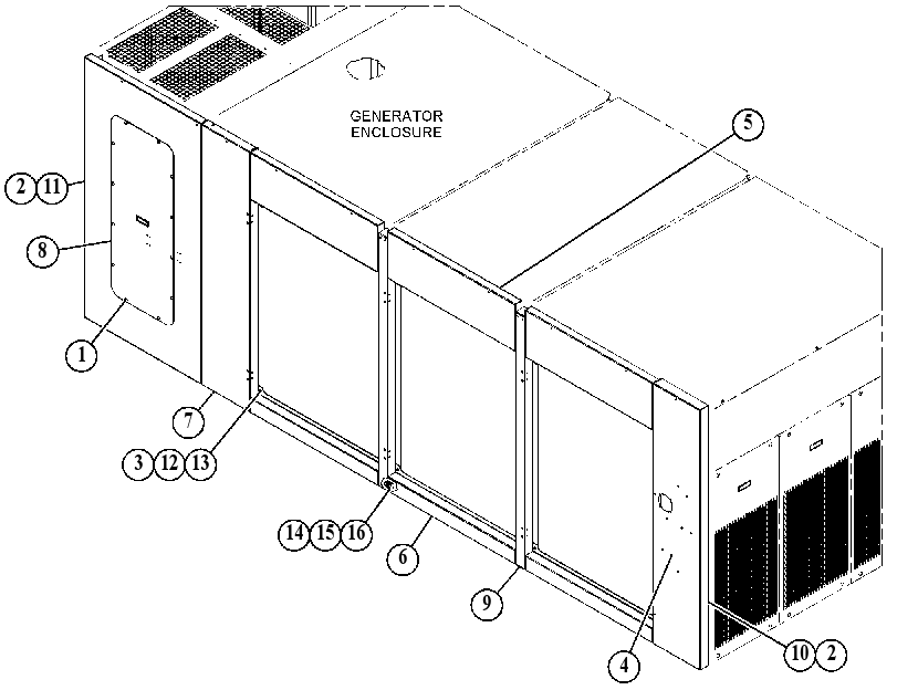 Панель кожуха 4633003 CAT