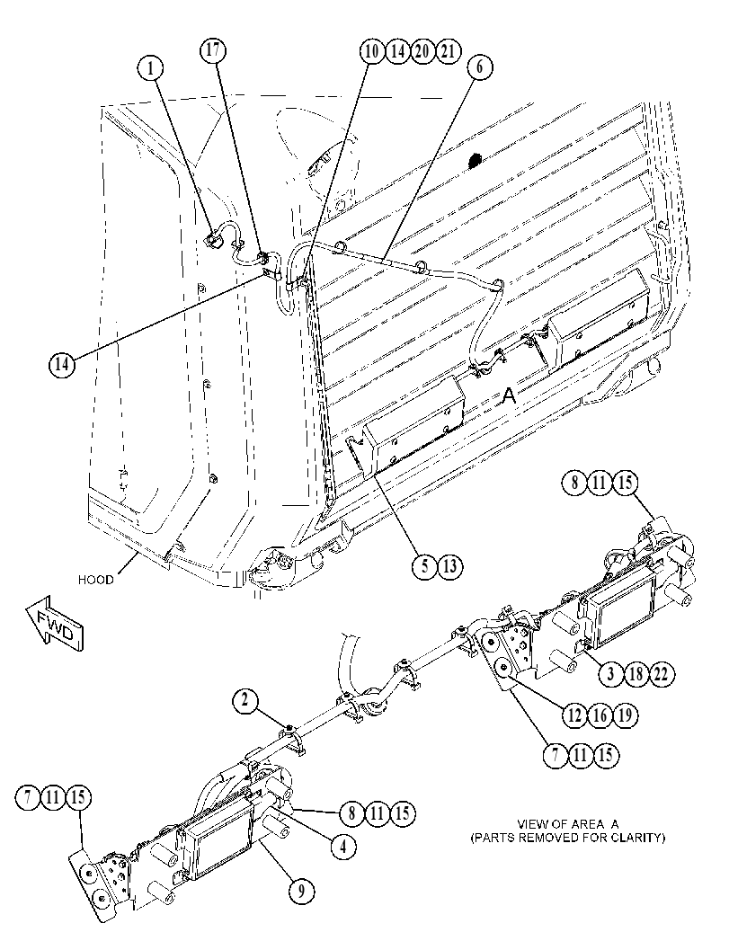 WIRING GP-OBJECT DETECTION 4845566 CAT