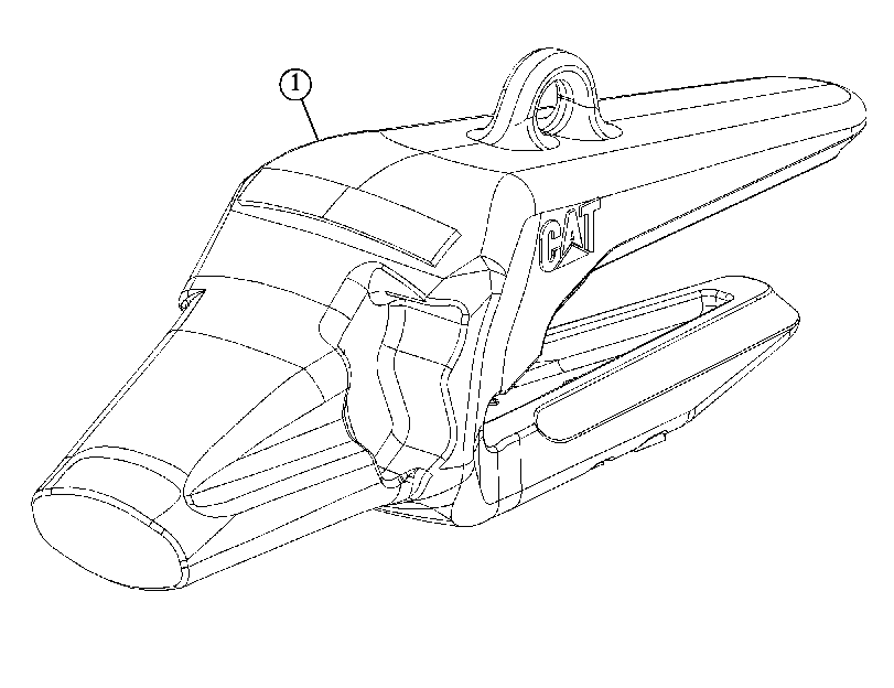 Адаптер коронки 4727759 CAT