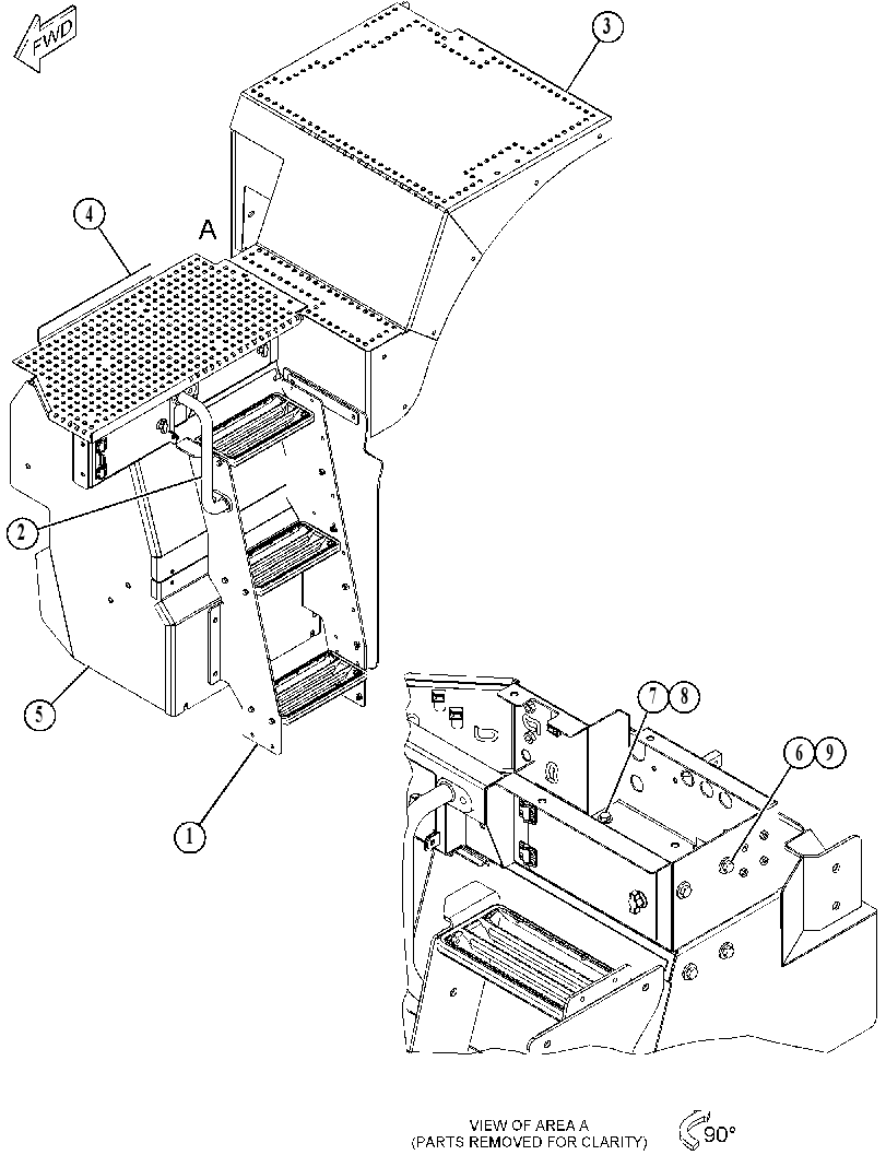PLATFORM GP-SERVICE 4583958 CAT
