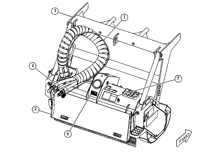 HEAD AR-MULCHING 4752750 CAT