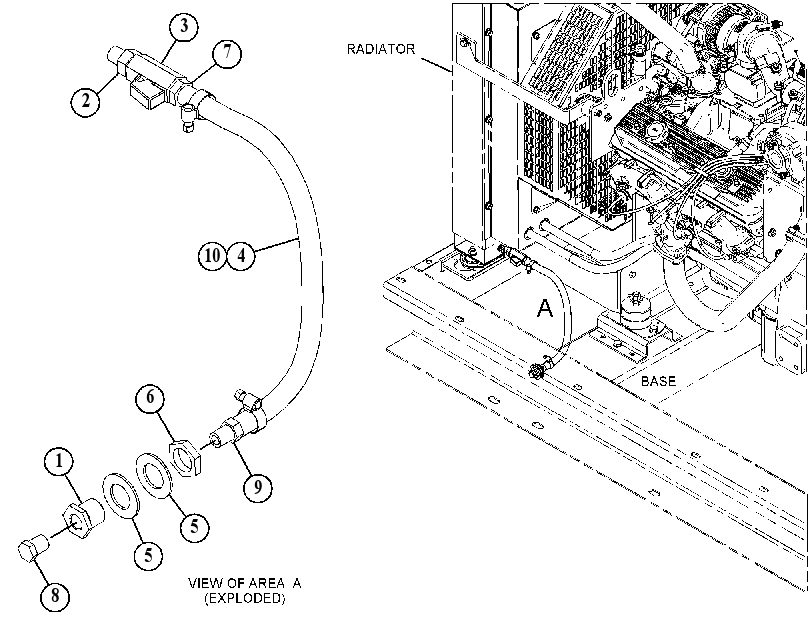 DRAIN GP-COOLANT 4883722 CAT