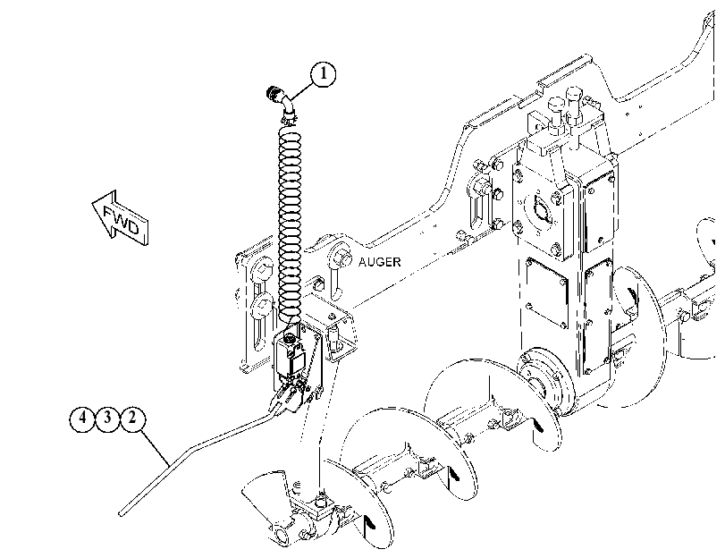 SENSOR GP-AUGER 4678452 CAT