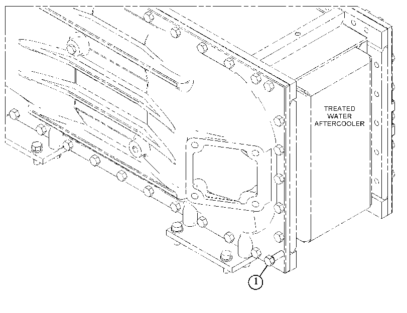 FASTENER GP-AFTERCOOLER 4328188 CAT