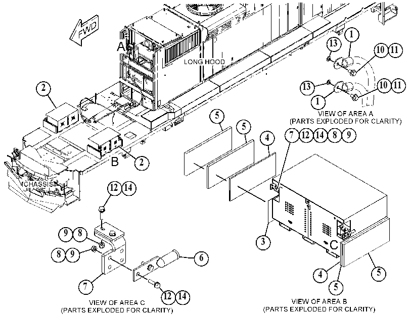 CABLE GP 4763202 CAT