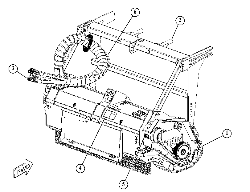 HEAD AR-MULCHING 4752800 CAT